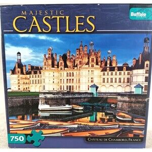 Chateau De Chambord, France 750 Piece Jigsaw Puzzle Majestic Castles by Buffalo